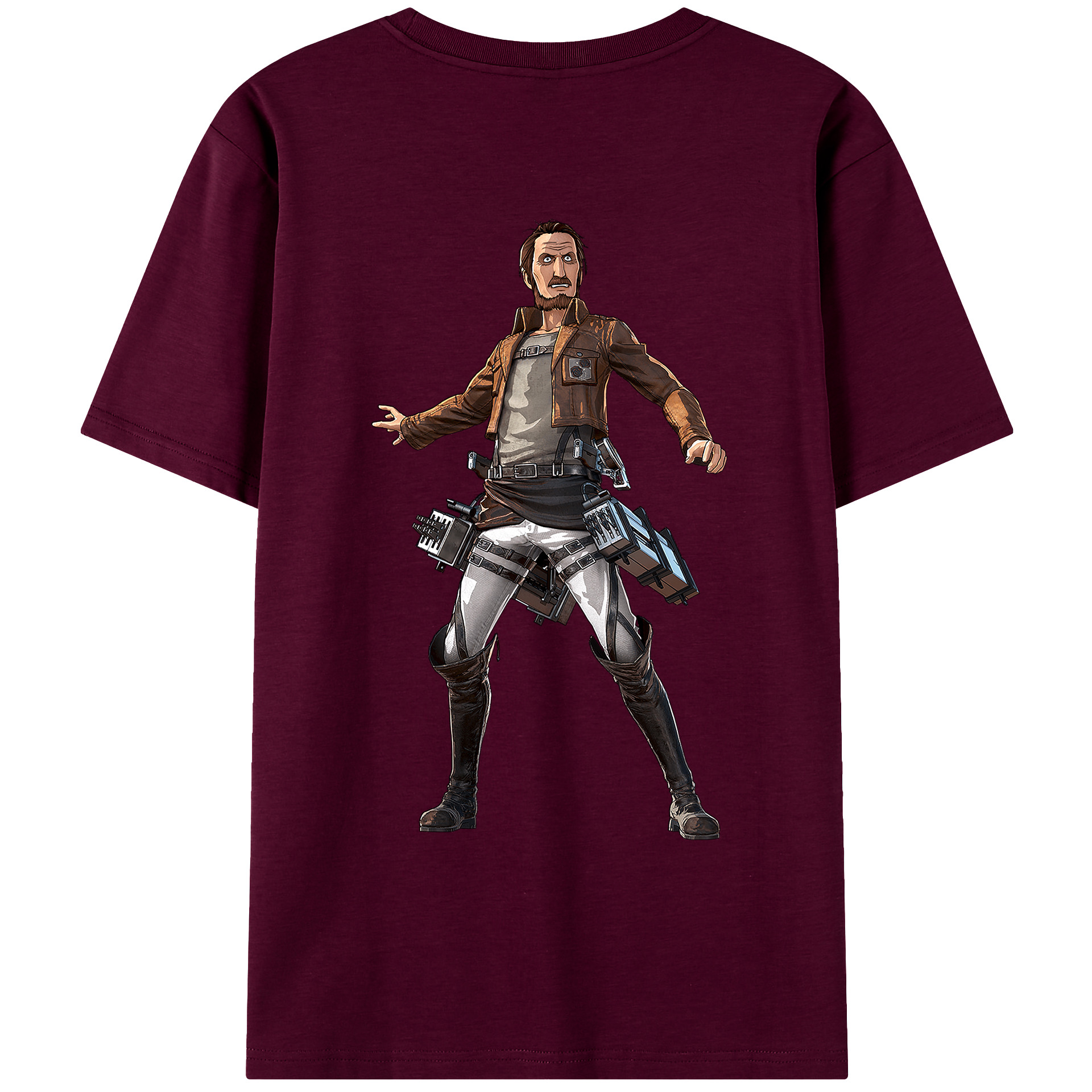 （画像用） 進撃の巨人 Attack on Titan レディース半袖Tシャツ(バックプリント)